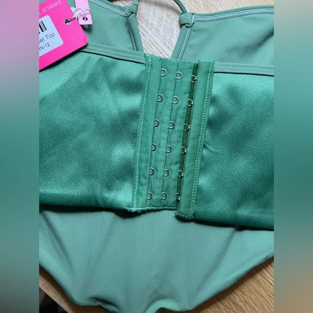 Beginning Boutique Emerald Green Corset Top